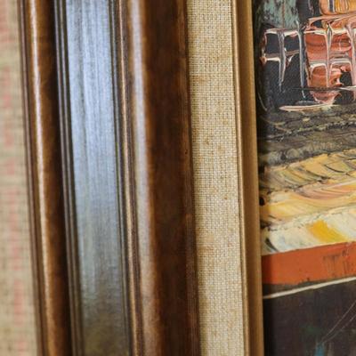 Original Framed Painting on Canvas