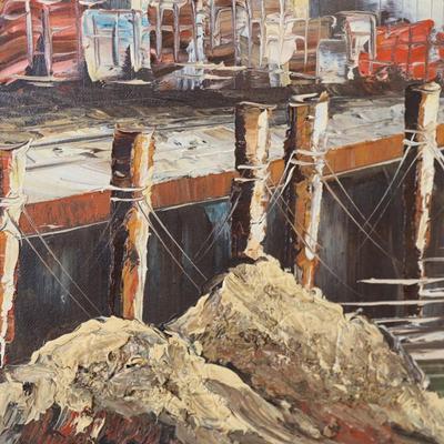 Original Framed Painting on Canvas