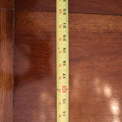 Solid Two Pedestal Dining Table with Three Leaves