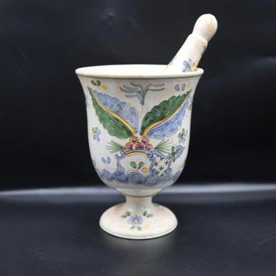 Vintage Italian Mortar and Pestle