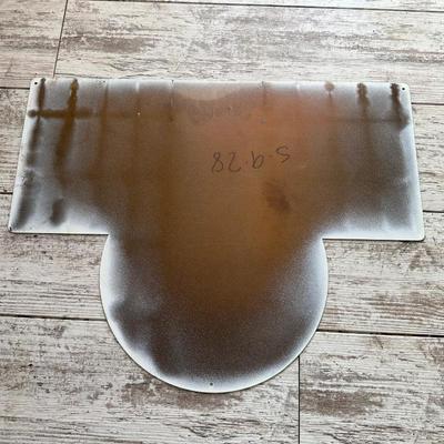 METAL POLLY GAS SIGN AND A NEW AUTO INSURANCE/REGISTRATION HOLDER