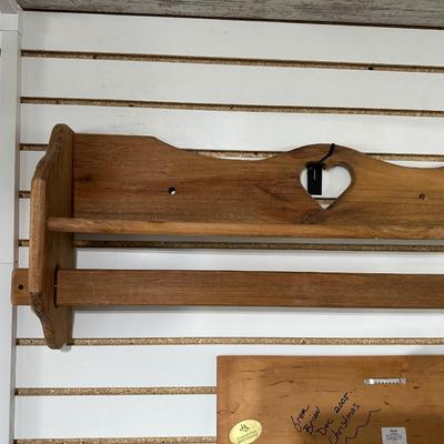 WOODEN WALL SHELVES