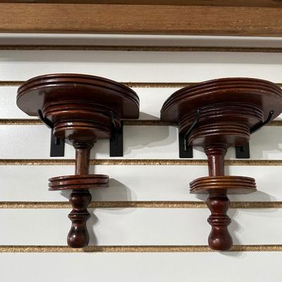 WOODEN WALL SHELVES