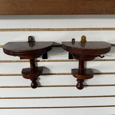 WOODEN WALL SHELVES