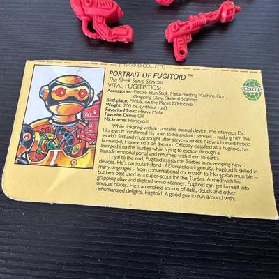 TMNT "FUGITOID", "DON UNDERCOVER TURTLE" & "PRO PILOT DON" ACTION FIGURES