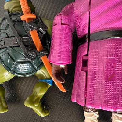 TMNT "LEONARDO" & "MUTATION SPLINTER" ACTION FIGURES