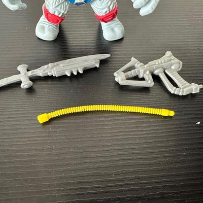 TMNT RAPH "THE SPACE CADET" & "BAXTER STOCKMAN" ACTION FIGURES