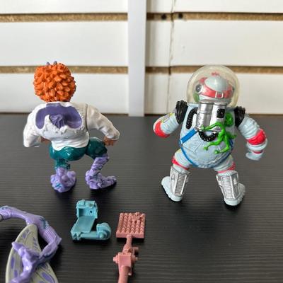 TMNT RAPH "THE SPACE CADET" & "BAXTER STOCKMAN" ACTION FIGURES