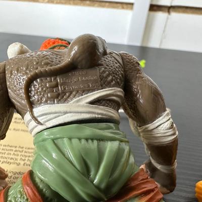 TMNT "WALKABOUT" & "RAT KING" ACTION FIGURES