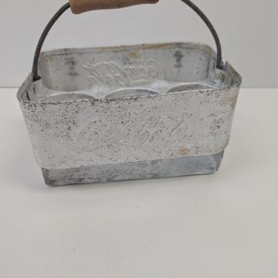 Antique Metal Coca-Cola Carrier