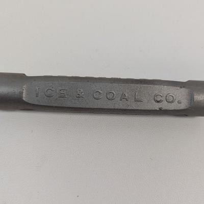 Ice & Coal Co. Consumers Distributor B.D. Kiehl Ice Pick