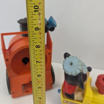 Mickey Mouse Plastic Bank Engine & Alarm Clock