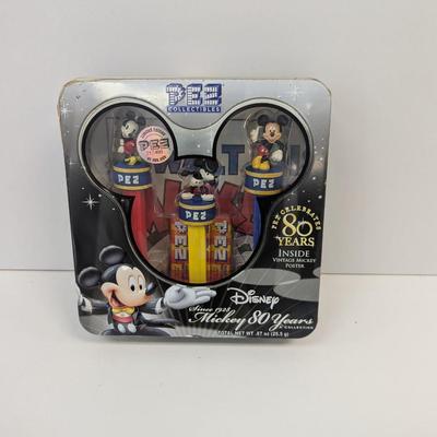 2007 Disney Mickey 80 Years Pez Collectibles Sealed Container