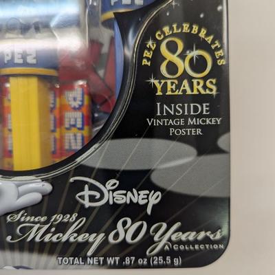 2007 Disney Mickey 80 Years Pez Collectibles Sealed Container