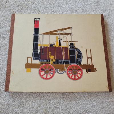 Collection of Early Automobile Fabric Prints (LR-EL)