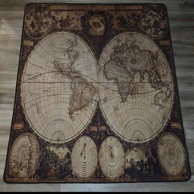 Nova Totius Terrarum Orbis Tabula Rug