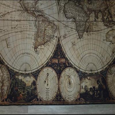 Nova Totius Terrarum Orbis Tabula Rug