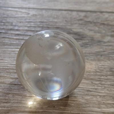 Home Deco Lot - Candles, Small Globe, Mother of Pearl Tray, & Mini Glass Globe