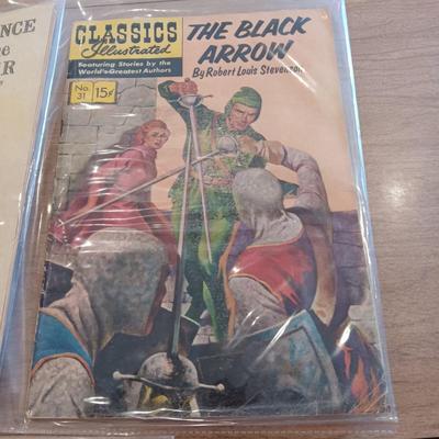 5 VINTAGE COMIC BOOKS