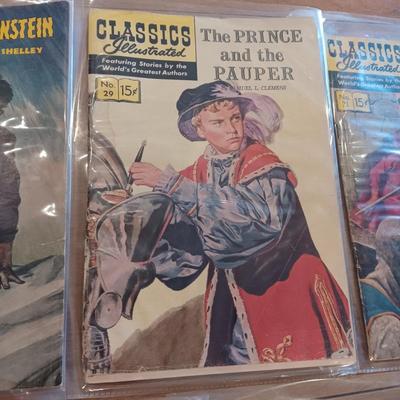 5 VINTAGE COMIC BOOKS
