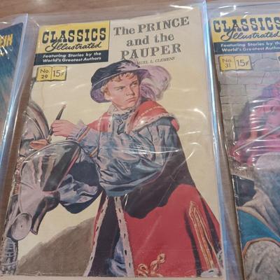 5 VINTAGE COMIC BOOKS