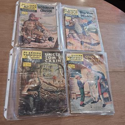 4 VINTAGE COMIC BOOKS