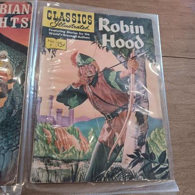 4 VINTAGE COMIC BOOKS