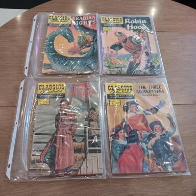 4 VINTAGE COMIC BOOKS
