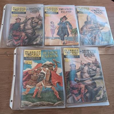 5 VINTAGE COMIC BOOKS