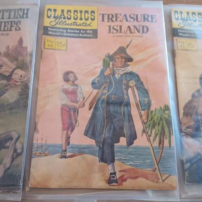 5 VINTAGE COMIC BOOKS