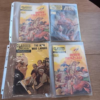 4 VINTAGE COMIC BOOKS