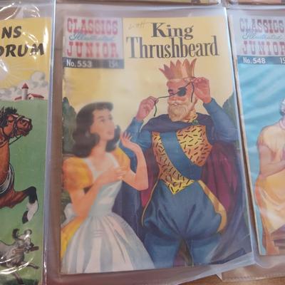 7 CLASSICS JUNIOR VINTAGE COMIC BOOKS