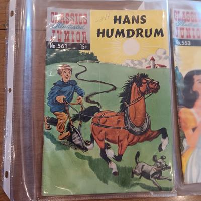 7 CLASSICS JUNIOR VINTAGE COMIC BOOKS