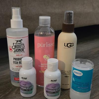 Mixed Lot - Sanitizer, Ugg Boot Cleaner, Pet Itch Spray