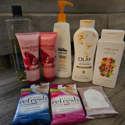 Soap, Lotion, Oil, & Wipes