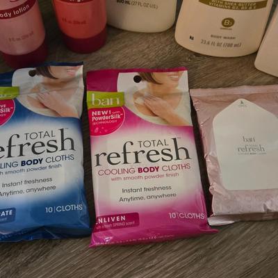 Soap, Lotion, Oil, & Wipes