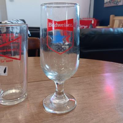 A VARIETY OF BEER GLASSES