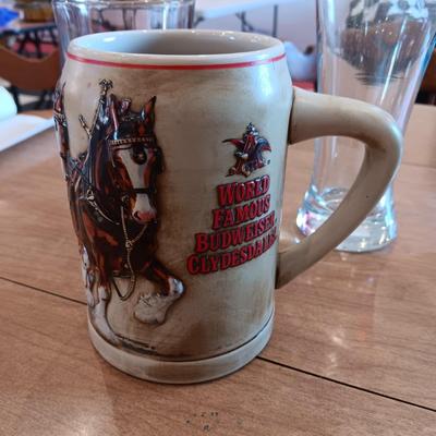 BEER STEINS AND GLASSES