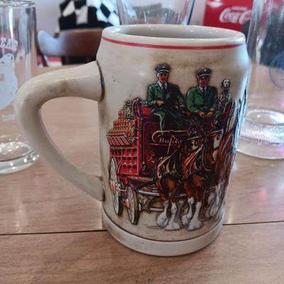 BEER STEINS AND GLASSES