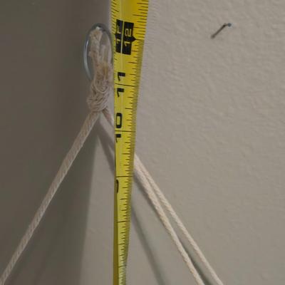 White Pocket Shelves and 1 Hanging Shelf