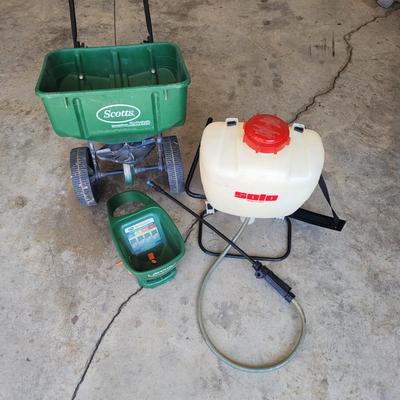 Sprayer Backpack and Seed Spreader (G-EL)