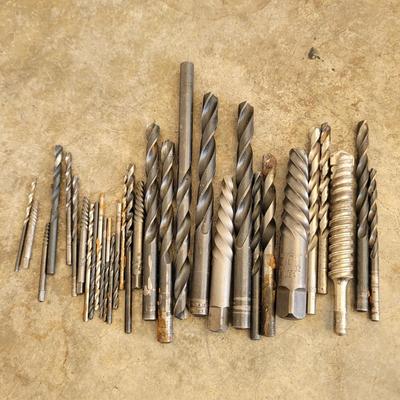 Large Drill Bit Lot (G-EL)