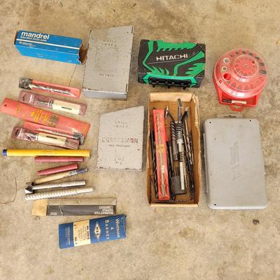 Large Drill Bit Lot (G-EL)