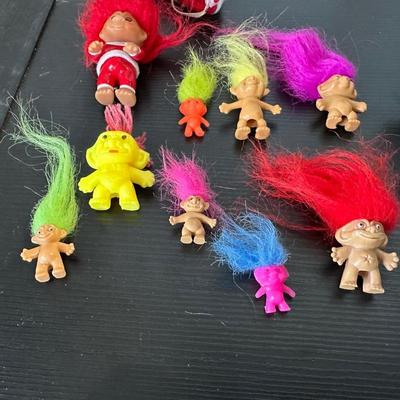 VINTAGE TROLL DOLLS AND MORE