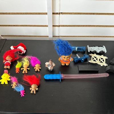 VINTAGE TROLL DOLLS AND MORE
