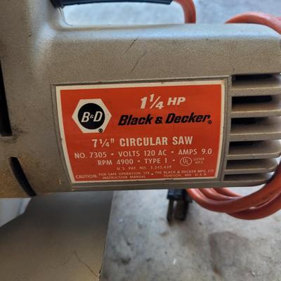 Black and Decker Circular Saw & More (G-EL)