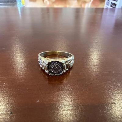 MEN'S 10k GOLD RING SIZE 9 1/2