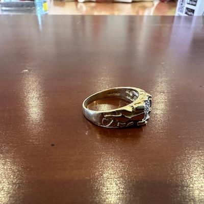 MEN'S 10k GOLD RING SIZE 9 1/2