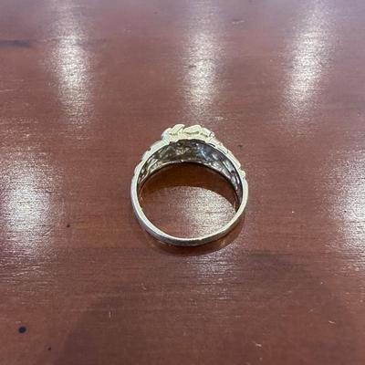 MEN'S 10k GOLD RING SIZE 9 1/2
