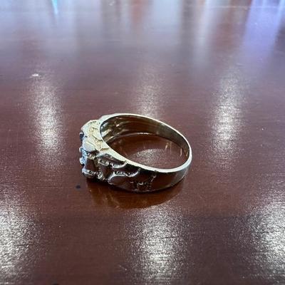 MEN'S 10k GOLD RING SIZE 9 1/2